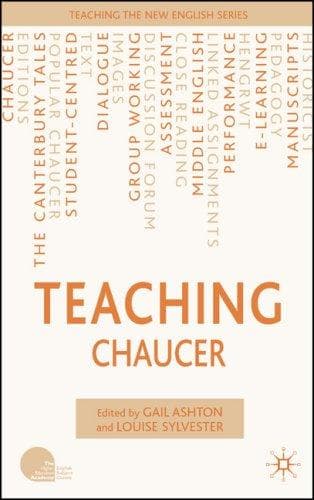 Tapa de Teaching Chaucer