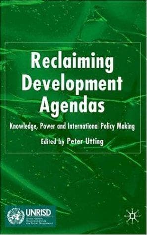 Tapa de Reclaiming Development Agendas