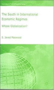 Tapa de The South in international economic regimes