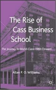 Tapa de The rise of Cass Business School