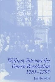 Tapa de William Pitt and the French Revolution, 1785-1795