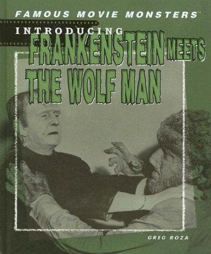 Tapa de Frankenstein meets the Wolf Man
