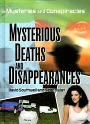 Tapa de Mysterious deaths and disappearances