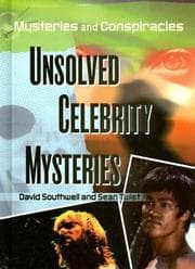 Tapa de Unsolved celebrity mysteries