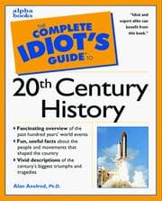 Tapa de The complete idiot's guide to 20th-century history
