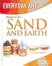 Tapa de Making art with sand and earth