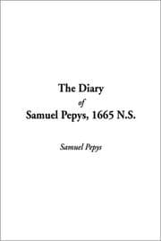 Tapa de The Diary of Samuel Pepys, 1665 N.S