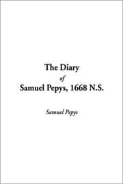 Tapa de The Diary of Samuel Pepys, 1668 N.S