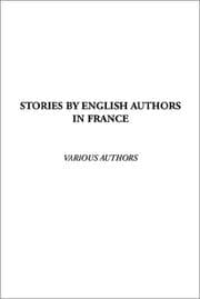 Tapa de Stories by English Authors in France