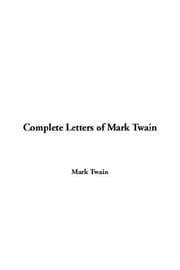 Tapa de Complete Letters of Mark Twain