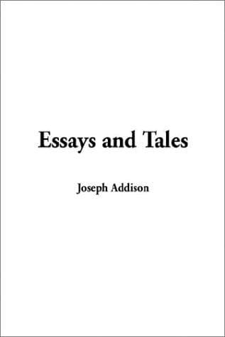 Tapa de Essays and Tales