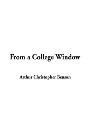 Tapa de From a College Window