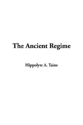 Tapa de The Ancient Regime