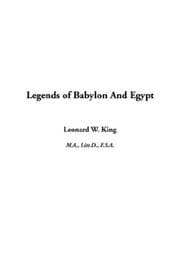 Tapa de Legends of Babylon and Egypt