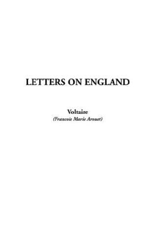 Tapa de Letters on England