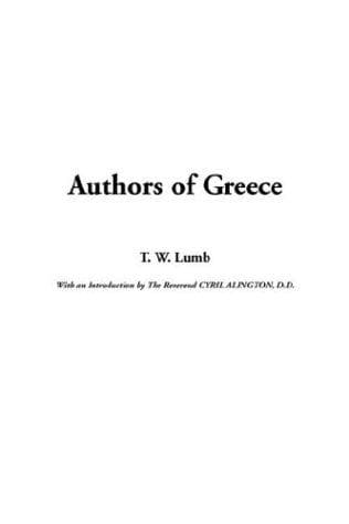 Tapa de Authors of Greece