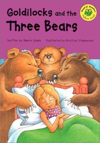 Tapa de Goldilocks and the three bears
