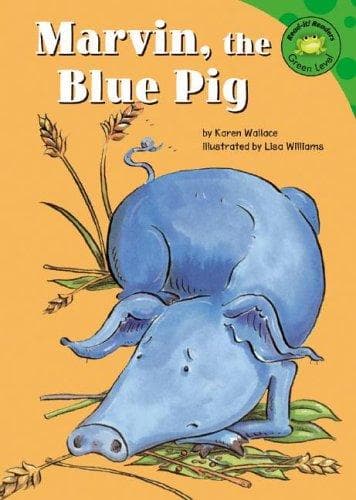 Tapa de Marvin, the blue pig