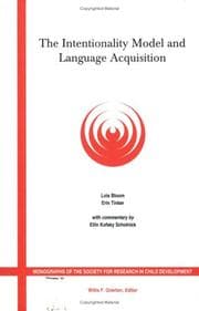 Tapa de Intentionality Model and Language Acquisition