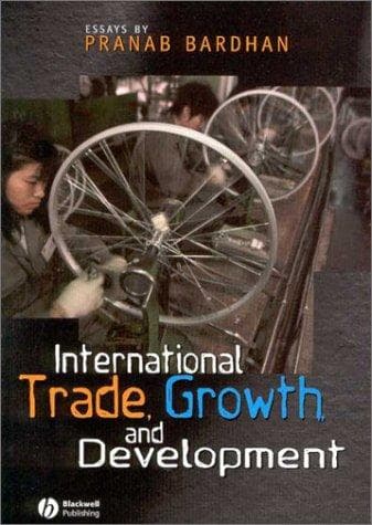 Tapa de International Trade, Growth, and Development