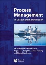Tapa de Process management in design and construction