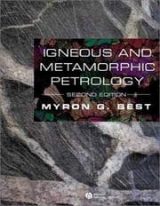 Tapa de Igneous and metamorphic petrology