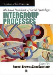 Tapa de Blackwell Handbook of Social Psychology