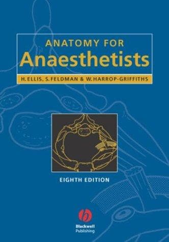 Tapa de Anatomy for anaesthetists