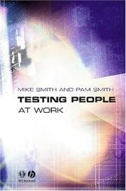 Tapa de Testing People at Work