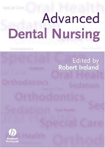 Tapa de Advanced dental nursing