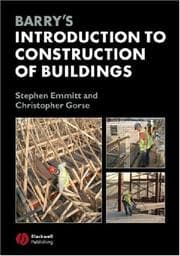 Tapa de Barry's introduction to construction of buildings