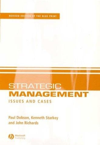 Tapa de Strategic Management