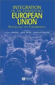 Tapa de Integration in an expanding European Union