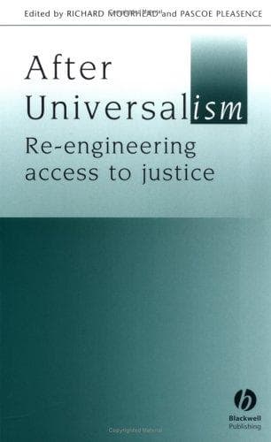 Tapa de After universalism