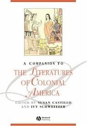Tapa de A companion to the literatures of colonial America