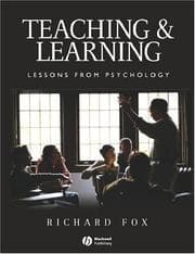 Tapa de Teaching and learning