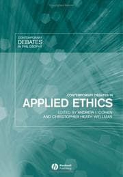 Tapa de Contemporary debates in applied ethics
