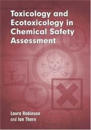 Tapa de Toxicology and ecotoxicology in chemical safety assessment