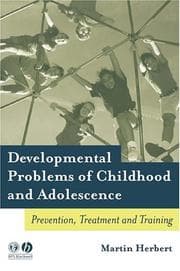 Tapa de Developmental Problems of Children and Adolescents