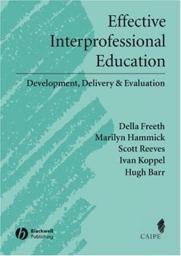 Tapa de Effective Interprofessional Education