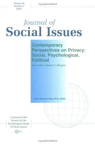 Tapa de Contemporary Perspectives on Privacy