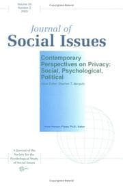 Tapa de Contemporary Perspectives on Privacy