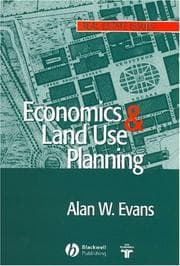 Tapa de Economics and Land Use Planning (Real Estate Issues)