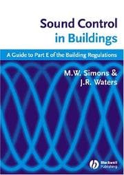 Tapa de Sound Control in Buildings