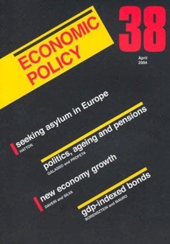 Tapa de Economic Policy 38