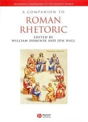 Tapa de A companion to Roman rhetoric