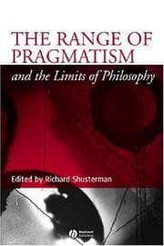 Tapa de The range of pragmatism and the limits of philosophy