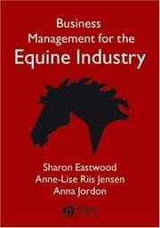 Tapa de Business management for the equine industry