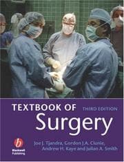 Tapa de Textbook of surgery