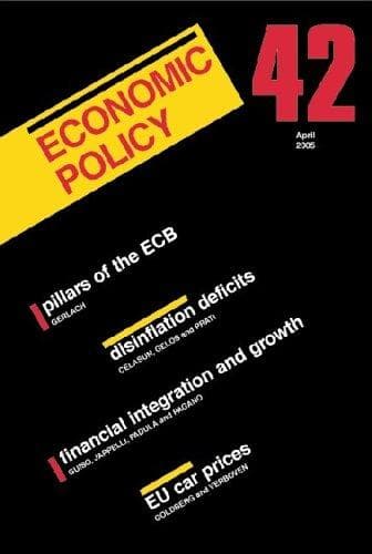 Tapa de Economic Policy 42